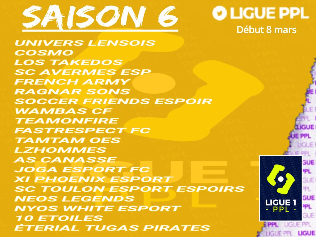 Ligue_PPL's tweet photo. 🇨🇵OPEN LIGUE 1🇨🇵

Voici nos 20 participants de la #OpenPPL_Ligue1 saison 6 !
Merci pour votre confiance !
Début : 08 Mars 2021.

Bon championnat !
#esport #esports #FIFA21 #ps4
#LiguePPL #ClubPro @RTduCP @rtducp1 @ClubPro_FR @GamingRTweeters @GamingRoomSAS https://t.co/FVBCeVzJC2