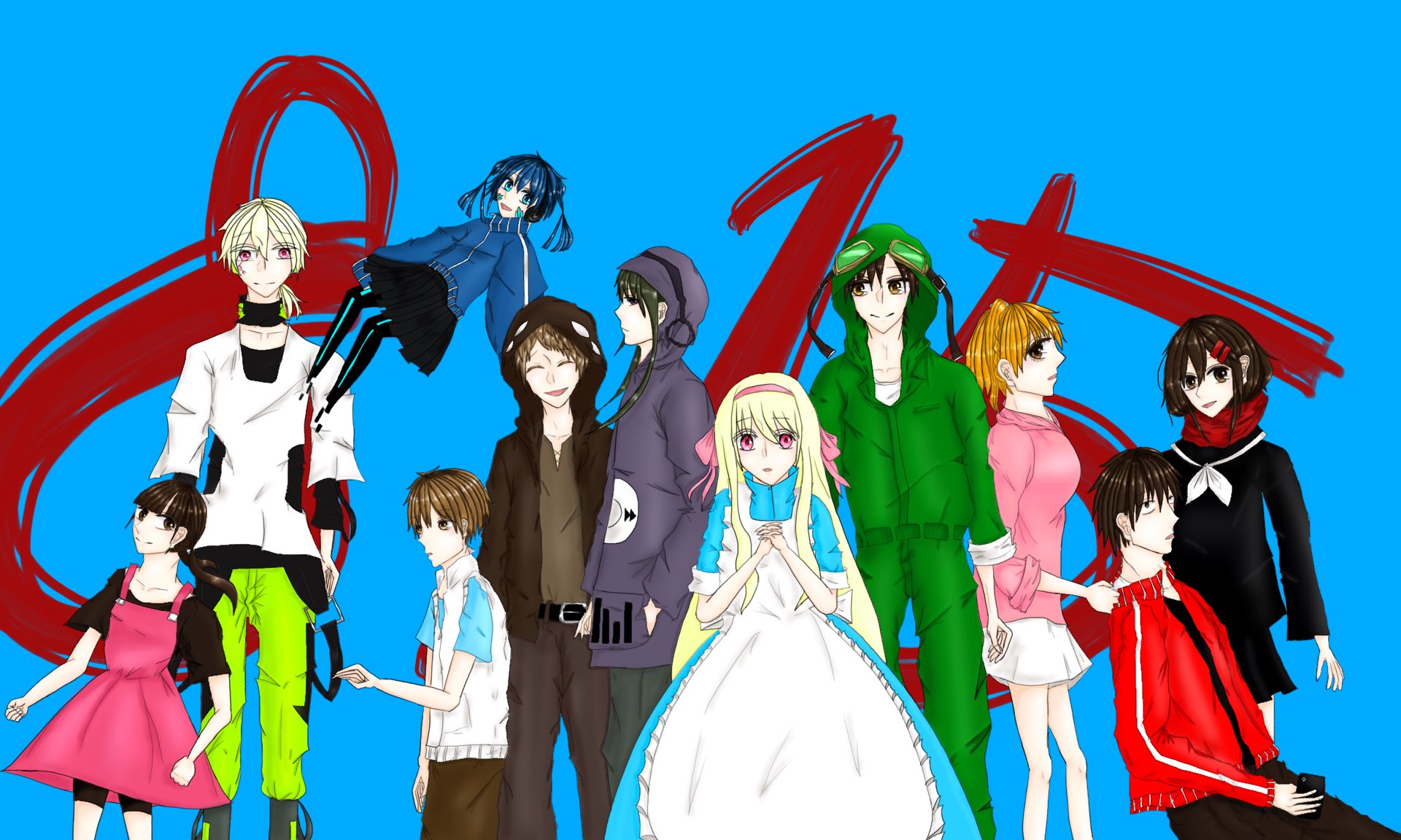 むにたん 版権イラスト垢 イラスト好きな人と繋がりたい カゲプロ絵描きさんとつながりたい カゲプロ カゲロウプロジェクト カゲロウデイズ コノハ 九ノ瀬遥 カノ 鹿野修哉 シンタロー 如月伸太郎 フォローして下さった方のふぁぼりつ巡回します