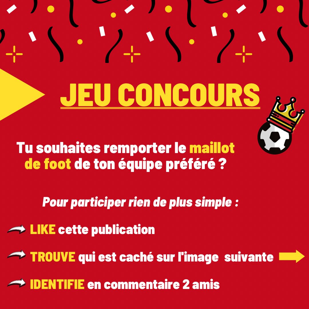 PronosSlay's tweet image. 🚨CONCOURS 

On a décidé de vous faire plaisir !

Pour participer rejoignez-nous sur Instagram et suivez la démarche ! 

instagram.com/slaypronos/

#football#foot#concours#maillot#sport#unibet#passion#winamax#betclic#leaguedeschampions#bayern#france#win