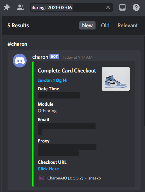 SneakoEvents's tweet photo. @Charon_AIO is back babyyy 😈😈😈
@ProxiesMasked Doing the work as always. https://t.co/BN24Sg2hte