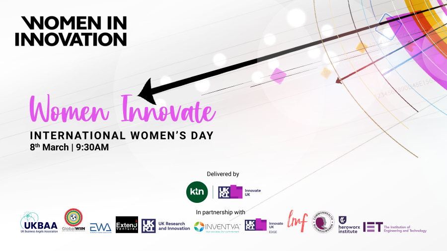 innovateuk's tweet photo. For International Women's Day 2021, @KTNUK &amp; @innovateuk are gathering companies &amp; individuals to applaud the achievements of Women in Innovation. Join them for workshops, inspirational speakers &amp; ground-breaking ideas. 
Register now: https://t.co/ifd3o0YPlC #WomenInnovate https://t.co/0q4DRbaMWP
