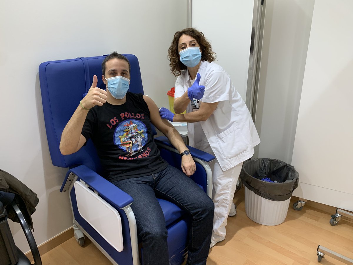 Raibarba's tweet photo. Doncs ja ho tindríem! Segona dosi! #joemvacuno #putuvirus #equipassu #gràcies https://t.co/ftXhjqPtep