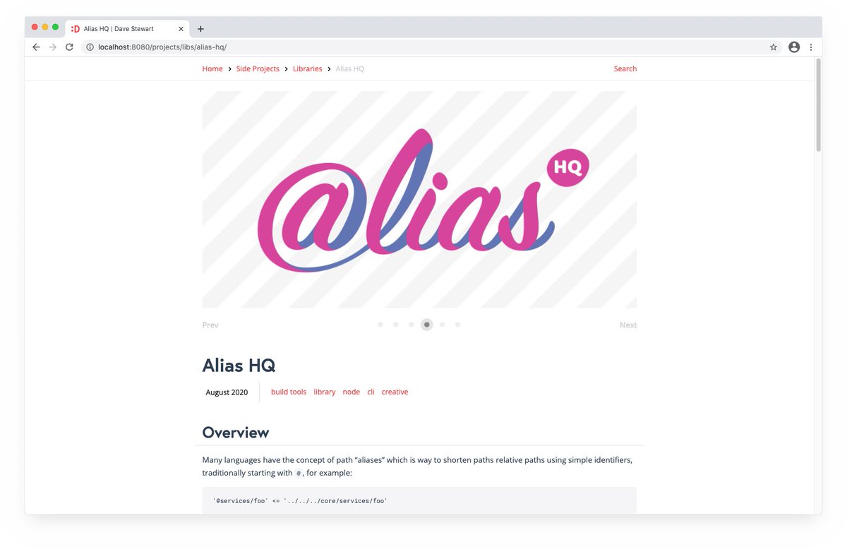 dave_stewart's tweet image. New personal site going well! #vuepress #vue