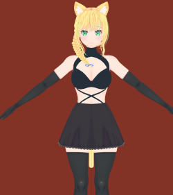 本日の進捗
・昼のエレノアさんToon用調整、ファンティア投稿
・追加衣装考え中
いつのまにか猫耳が無いエレノアさんに違和感を感じるようになってた😇
まったりしながら、どんな感じが良いかラフモデリングしながら考え中です 