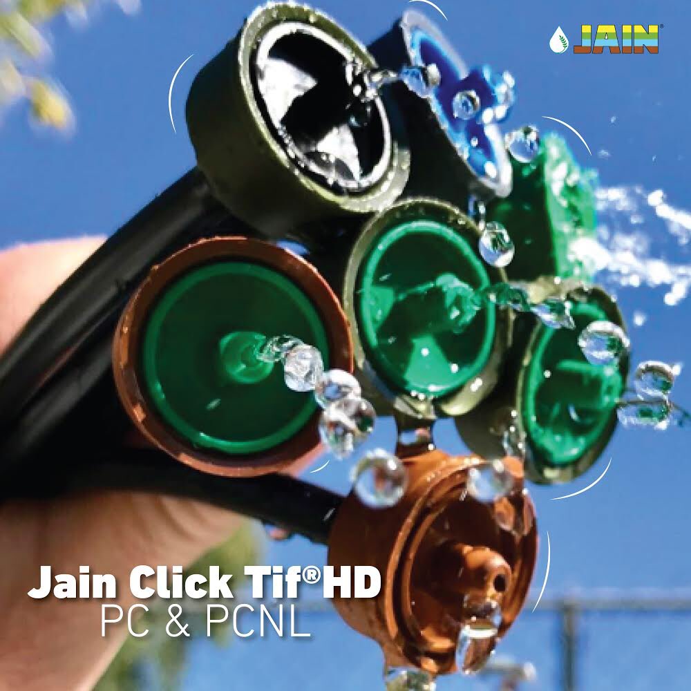 JainIrrigation's tweet photo. The ��Jain Click Tif HD Drippers”
Heavy Duty Pressure Compensating & Pressure Compensating Non-leakage Drippers that assures-
💧Precision & uniform discharge
💧Unique sharp edge design preventing dirt accumulation
💧Chemical resistant properties
#MoreCropPerDrop💧🌱
#ClickTifHD https://t.co/1iyhW5qlnm