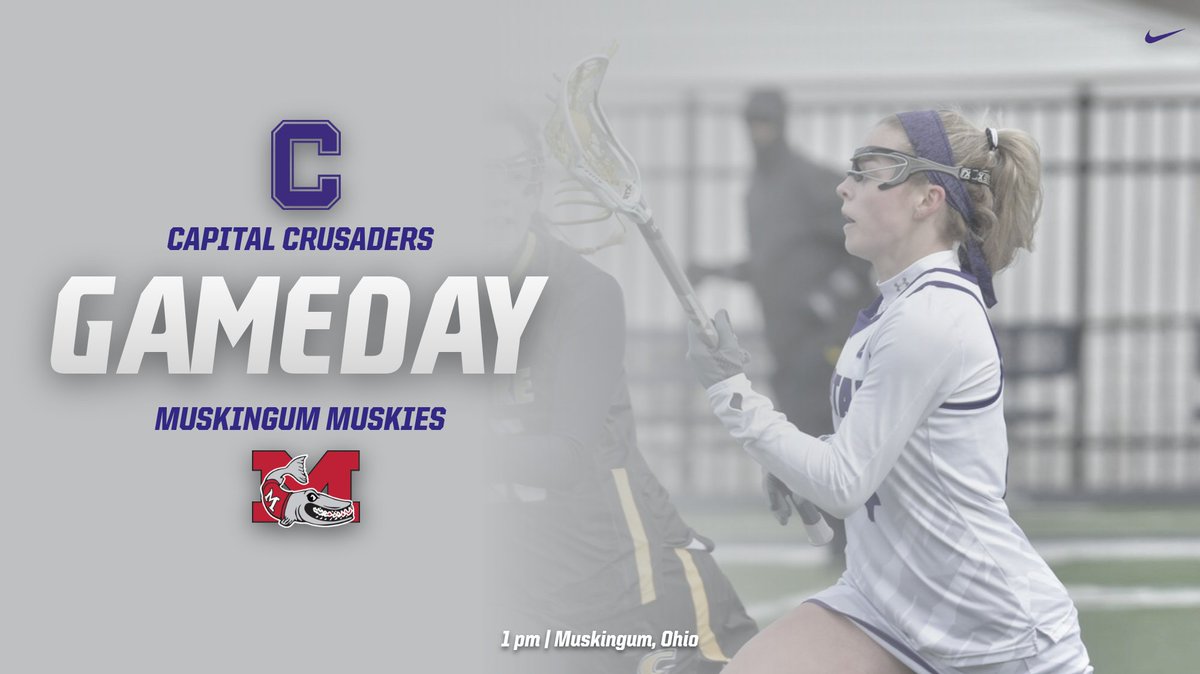 cap_athletics's tweet image. W🥍 It's GAMEDAY! @CapitalWLAX hits the road to take on the Muskies at 1 pm today! 

⌚ 1PM
📍 Muskingum, Ohio
📊 fightingmuskies.com/sports/wlax/20…
📺 fightingmuskies.com/sports/wlax/20…