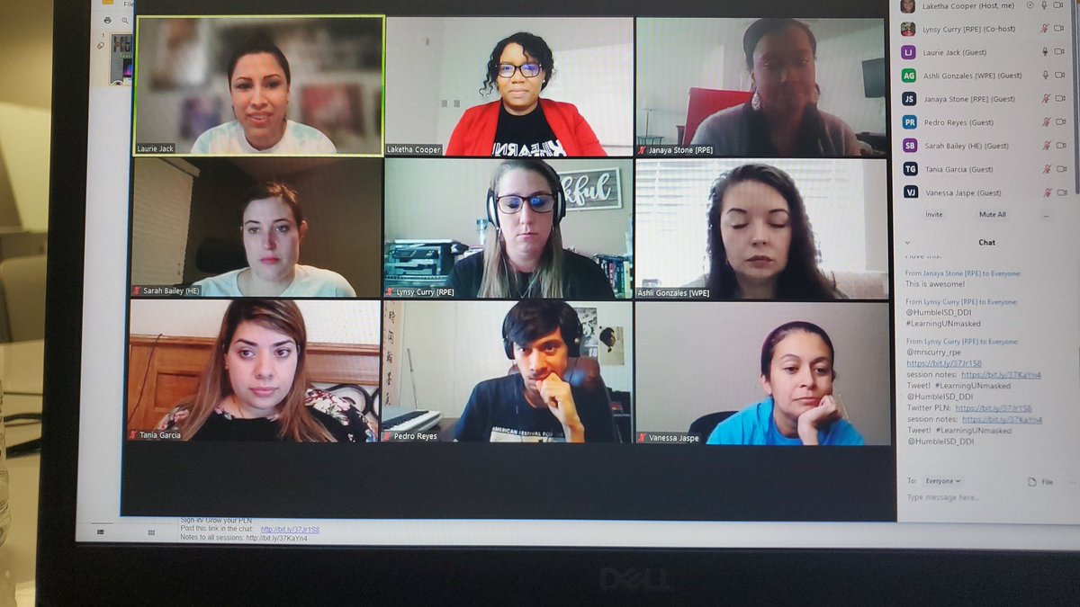 drlakethacooper's tweet image. Ready. Set.Go with @HumbleISD_PL @HumbleISD_DDI at the #learningunmasked UnConference!