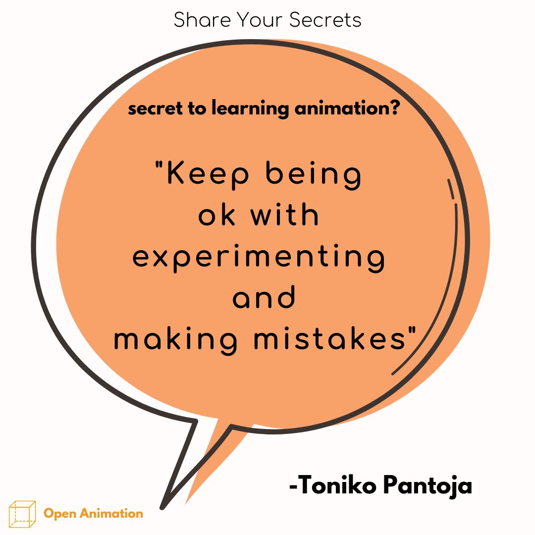 openanimation_'s tweet photo. ✨Check out the first of our new series Share Your Secrets with super cool &amp; talented first guest @tonikopantoja  here: https://t.co/wQEKCKCSh5  #openanimation #shareyoursecrets #animation https://t.co/8PeNF5rmzN