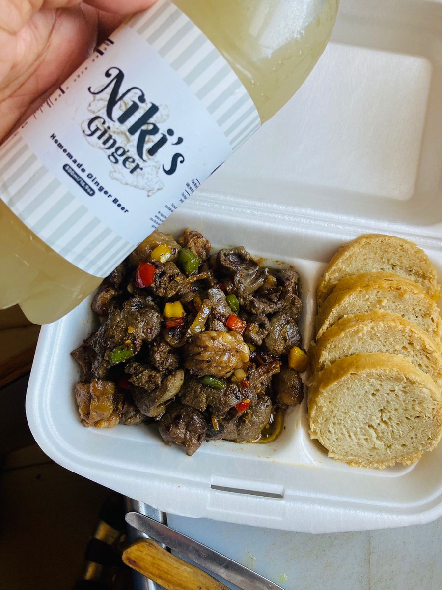 nikisgingerbeer's tweet photo. Niki's Ginger Beer x Macheri Corner

If you are in Motherwell, be sure to hit them up. R15 a bottle if you buy it alone, R13 if you pair it with a meal. 😍

p.s a little birdy tells me that the sbindi lovers are gobbling it. 🤤❤️ https://t.co/klQfTD5SwF