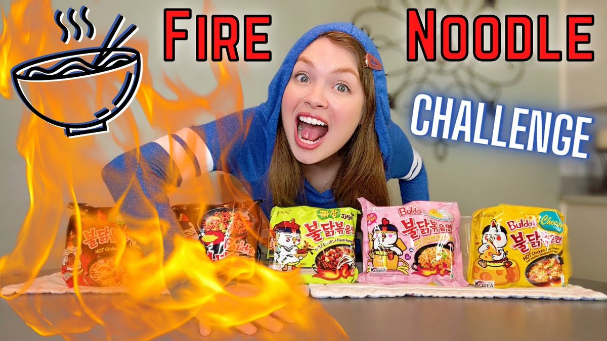 LesleyyX1's tweet photo. i take on the FIRE NOODLE CHALLENGE 🔥🍜
watch nowwww: https://t.co/f0X2k168C6
#firenoodle #fireramen #ramen #cookwithme https://t.co/puVGlOL4pf
