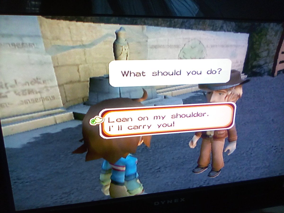 JanelleWaz's tweet photo. #HarvestMoon #TreeOfTranquility So, in the span of three months, my character went from scrawny beginning farmer to carrying a grown man. https://t.co/vhRSmwx5lL