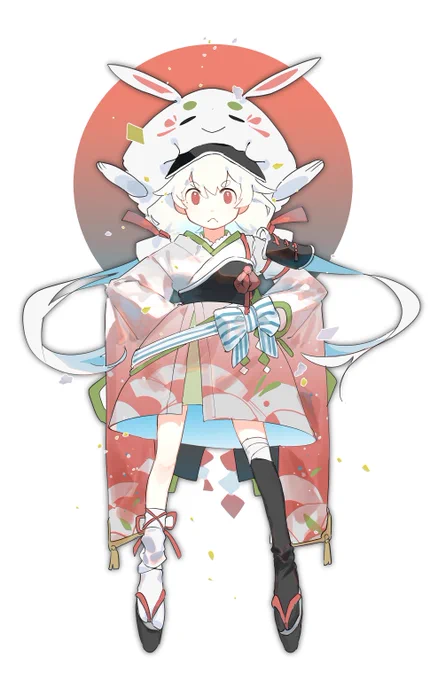 息抜き創作うさぎ 