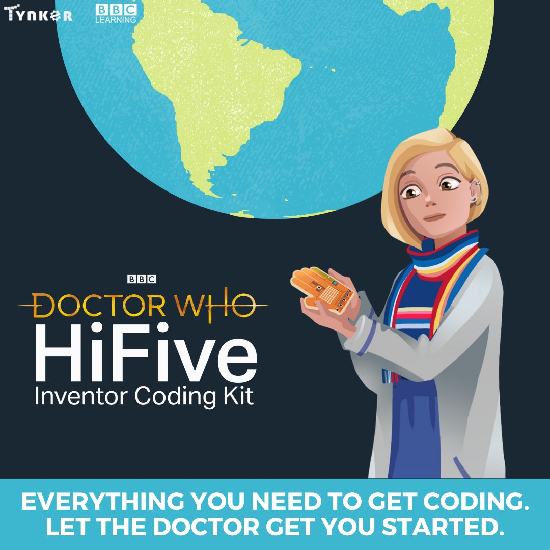 HifiveInventor's tweet image. Explore the unknown with the Doctor Who HiFive Inventor Coding Kit!
#DoctorWho #Coding #CodingKit #JodieOurDoctor #BBC #Education #dev_girls #programming #blockcoding #codinglife #whovian #developer #lovecoders #peoplewhocode #internet #codepeople #womenintech #100DaysOfCode