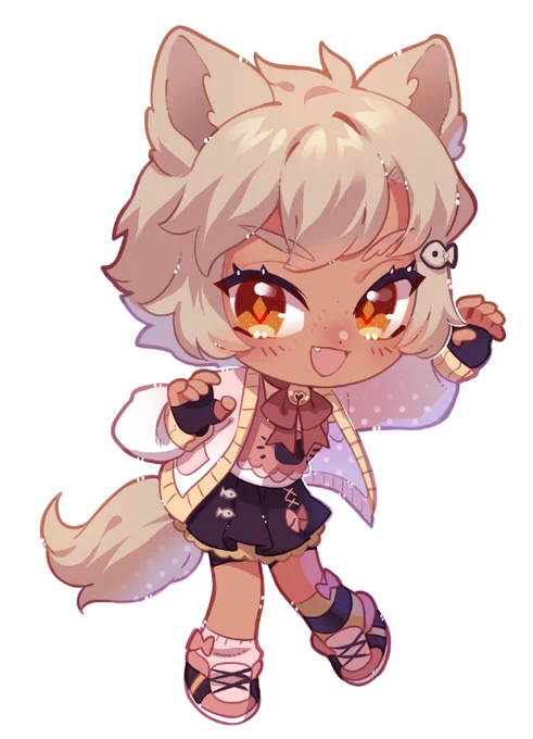 Some chibi commissions done 
(commissions closed) 