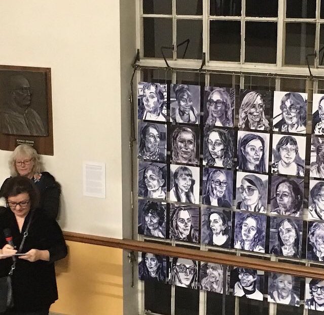 emmacopleyart's tweet image. #internationalwomensday is celebrated everyday @CamPathology Thrilled💥24 Portraits - Recovering and Reimagining Women’s Labour in Pathology @Cambridge_Uni is a permanent part of the art collection, funded last year for @theUL Rising Tide and part of @Cambridge_Fest #IWD2021