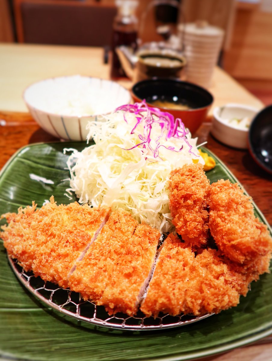 隼8000ｒ とんかつ和幸 パルコ名古屋店 愛知県名古屋市中区栄3 29 1 名古屋パルコ西館7f ひれロース盛合せ御飯 1330円 困った時の都会のオアシス 新店や限定メニューでうーんとなりたく無い時に重宝する安定のクオリティ ご飯を御代わり出来る上