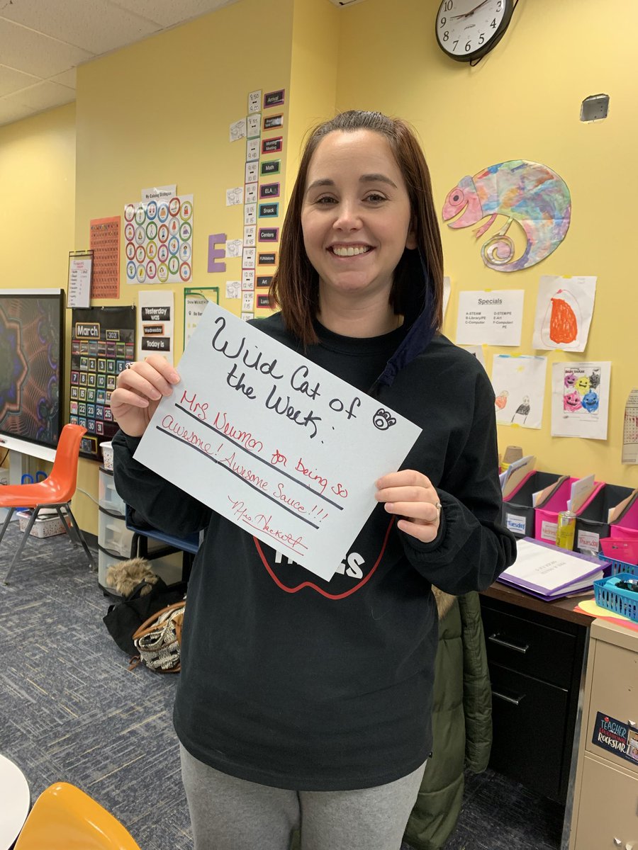 MrsSNewman1's tweet photo. Pajama Day Fun..sorting, Dr. Seuss, and the kids nominated me to be an honorary wildcat of the week 🤣 #upk #drsuess #pajamaday #marcuswhitman #valleyelementary https://t.co/MOMvvoHTBC
