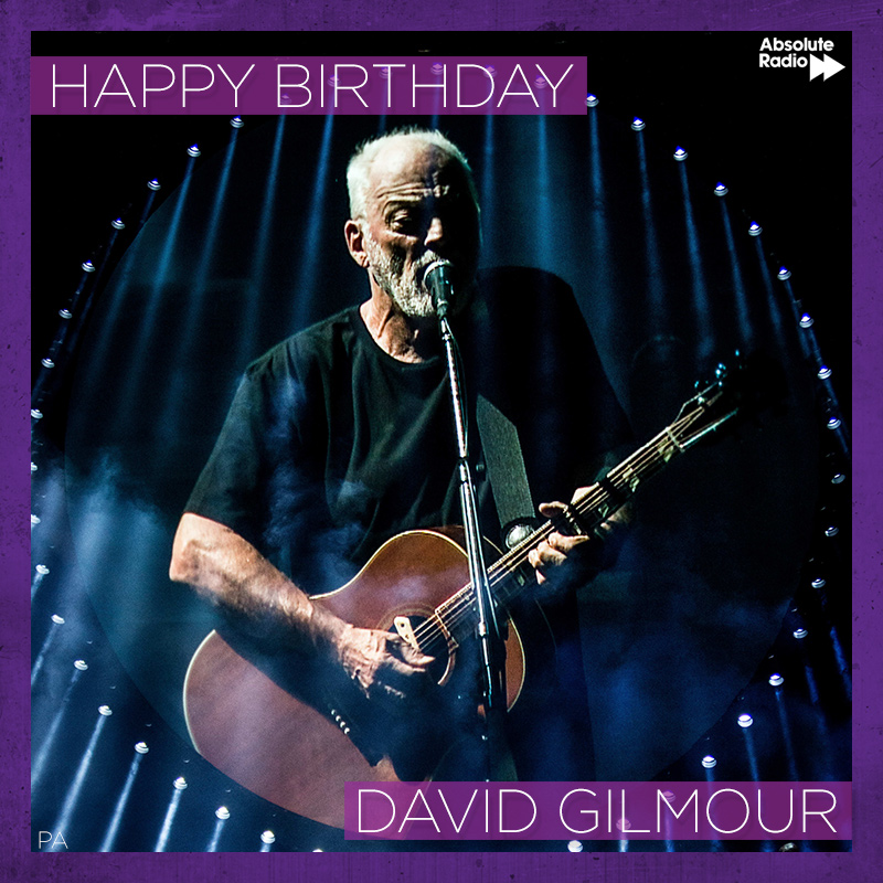 Happy birthday David Gilmour! What\s your favourite track? 