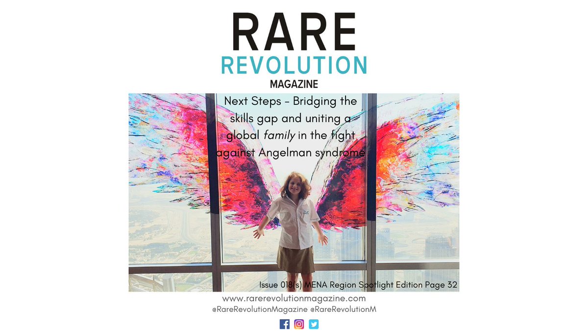 RareRevolutionM's tweet image. Next Steps – Bridging the skills gap and uniting a global family in the fight against Angelman syndrome.

bit.ly/MENA-NextSteps 

#GCC #MENA #SpotlightEdition #AngelmanSyndrome
