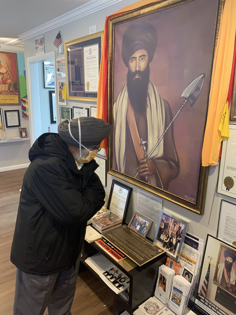 Members of Community from Norwalk and Windsor came for tour of <a href="/SikhArtGallery/">Sikh Art Gallery</a> and were very impressed with collection and how these kinds of creative setups can help bring local community together and increase understanding about Sikh History and Sikh Identity. <a href="/SwaranjitKhalsa/">Mayor Swarnjit Singh</a>