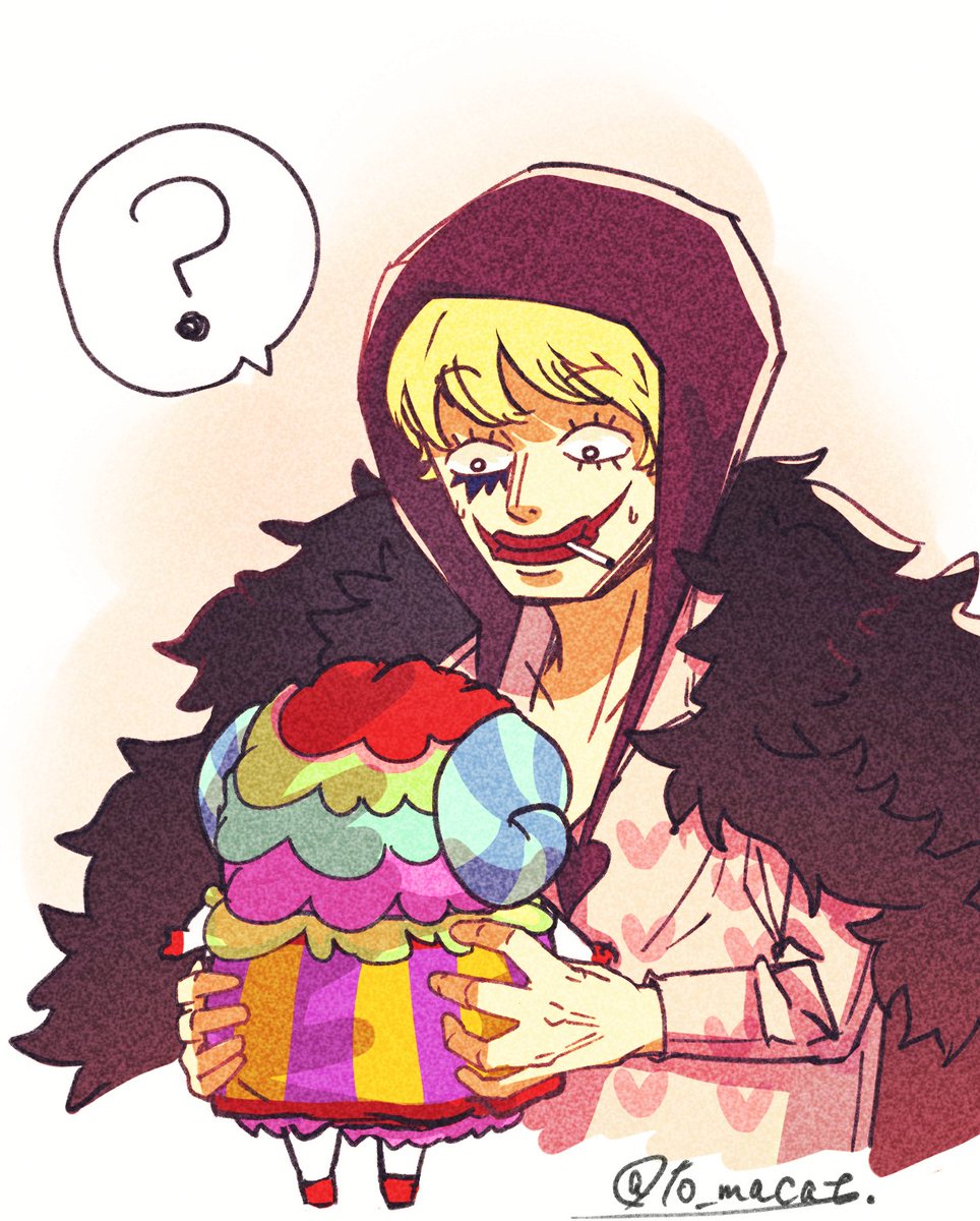 ᗦ きゃっつ ドジってあつ森の世界へトリップしちゃったコラさん あつ森 Onepiece 第一弾 コラソン ジュペッティ