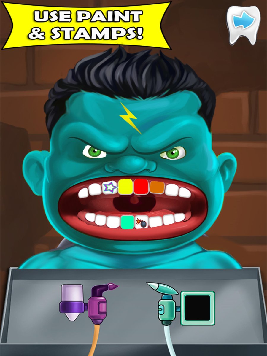 FragranzeApps's tweet photo. #Superhero #Dentist Games Adventure Doctor! Treat the superheroes teeth! #iosdev #indiedev #alldev #gamedev #iTunes  https://t.co/ykMzX2cazd #comics #batman https://t.co/ZD4fcSVPns
