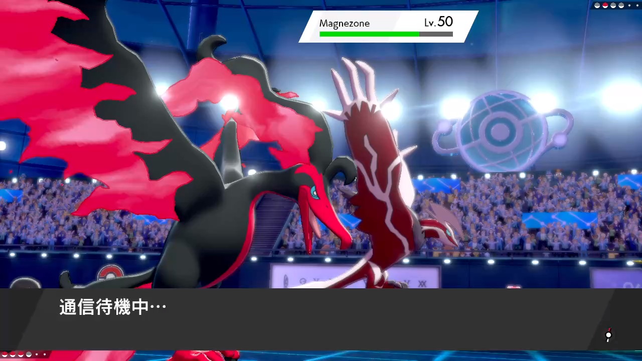 さくたろう ガラルファイヤーがイベルタルみたいに強いなら並べたらいいじゃん的発想 ダークオーラ下のダイアーク 燃え上がる怒りがほんと気持ちいい あと見た目がとてもいい 重要 ポケモン剣盾 Nintendoswitch T Co Ixdrcryqi6 Twitter