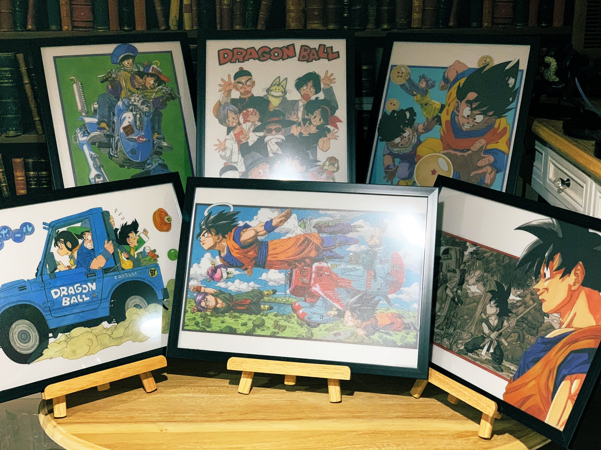 額縁セット】一番くじ ドラゴンボール ビジュアルボード 7枚