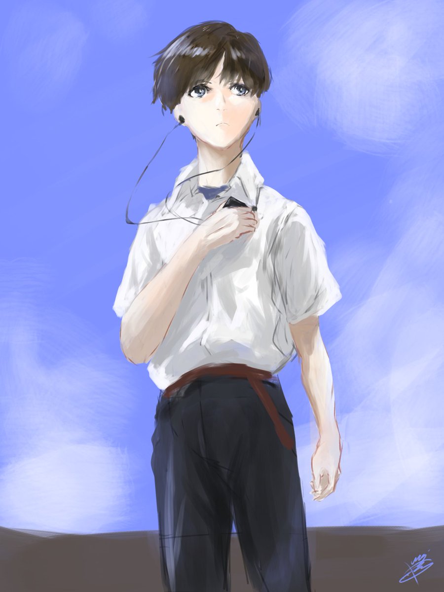 Suzu Unagi シン エヴァ 新劇場版エヴァンゲリオン 序 絵描きさんと繋がりたい 碇シンジ