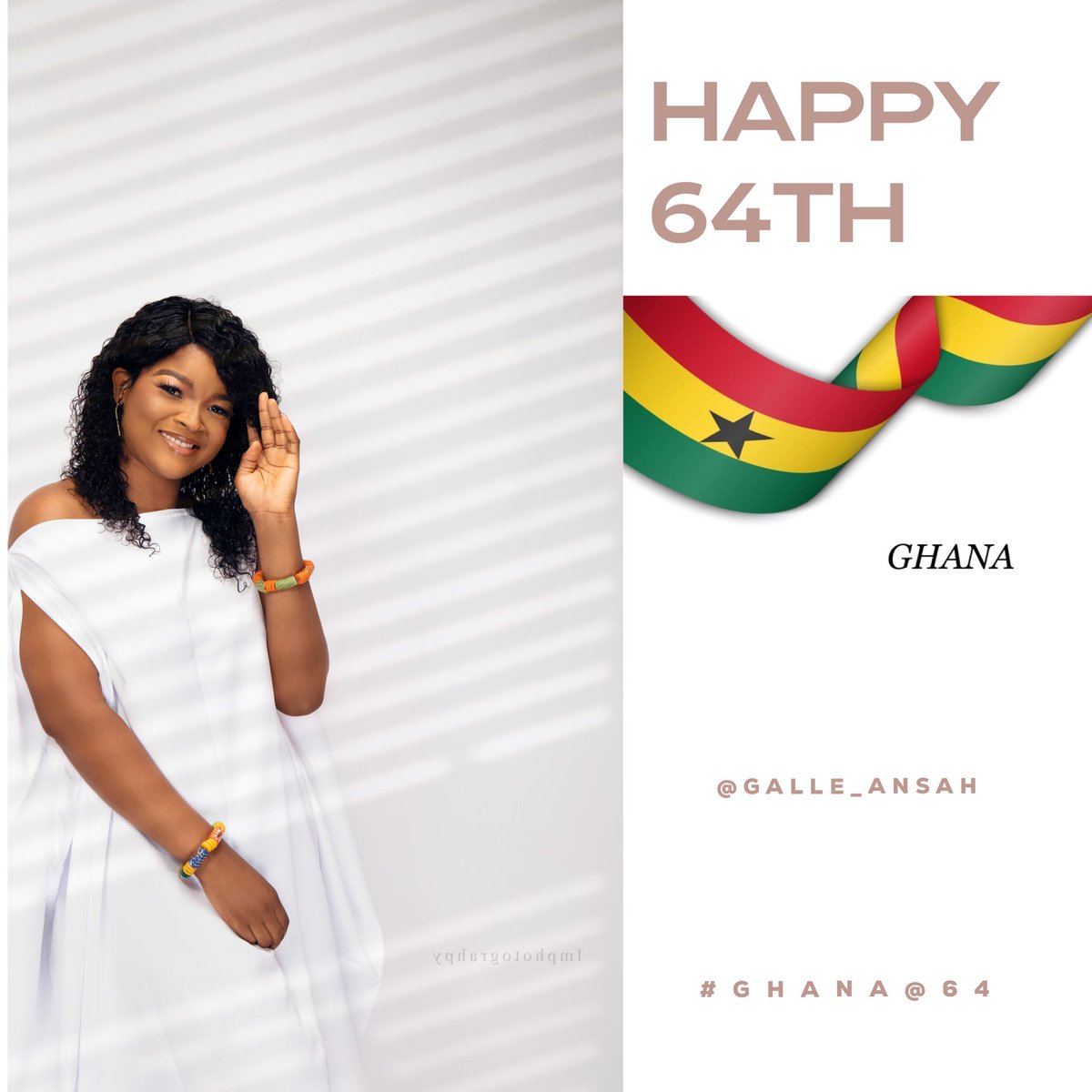 Happy Independence Ghana 🇬🇭❤️ #GhanaIndependenceDay #gh@64