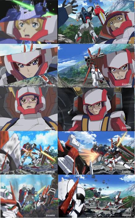 トレンド入りしてるので当時のやつと比較ください 俺たちの青春 ガンダム