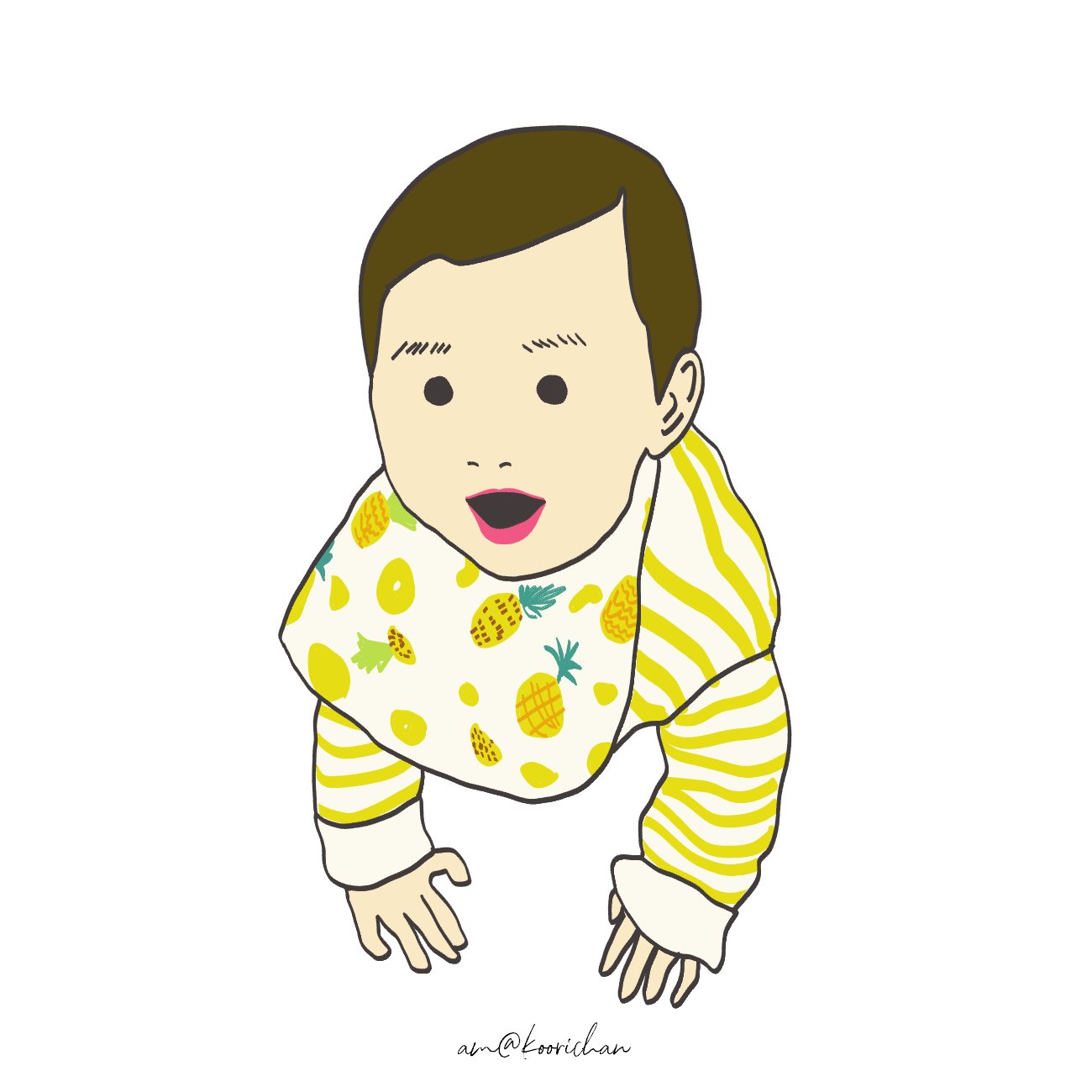 Am Koorichan イラスト描かせていただきました ハイハイもお手のものになったそうです とってもかわいい すくすく元気に育ってね ありがとうございました イラスト 似顔絵 イラスト描きます 赤ちゃん ハイハイ 女の子 こおり Am Koorichan イラスト描かせていただきました ハイハイもお手のものになったそうです とってもかわいい すくすく元気に育ってね ありがとうございました イラスト 似顔絵 イラスト描きます 赤ちゃん ハイハイ 女の子 こおり