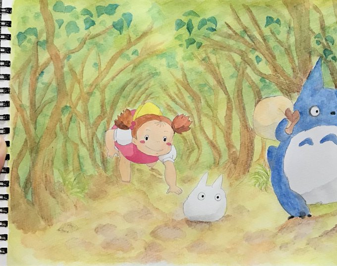 トトロ 高画質 のtwitterイラスト検索結果 古い順