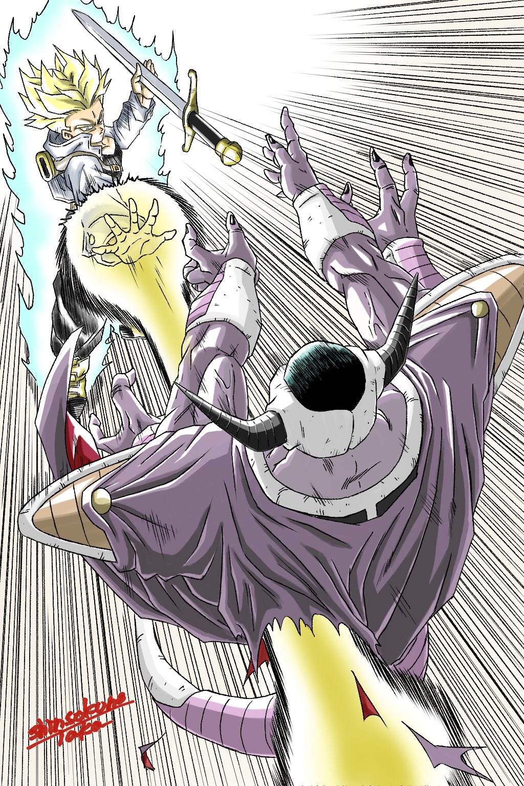 超大型ガレージキット ◇ドラゴンボール◇トランクス メカフリーザ