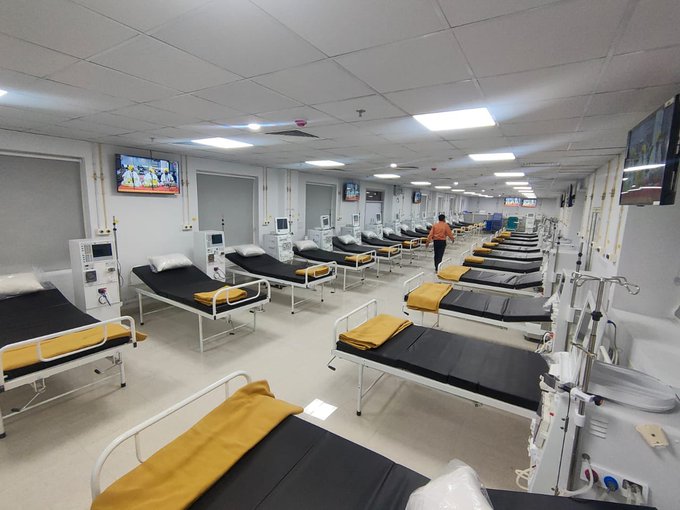 Kidney dialysis hospital