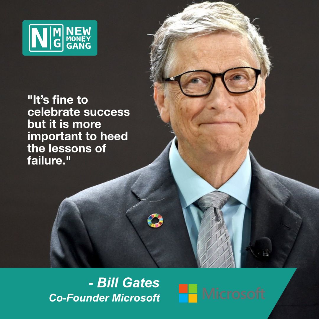 W3BCMedia's tweet photo. "It's fine to celebrate success but it is more important to heed the lessons of failure." -@thisisbillgates
@bitboy_crypto @leaannep @justin.atx
#newmoneygang #gangganggang #entrepreneur https://t.co/3jFOM9rjBO