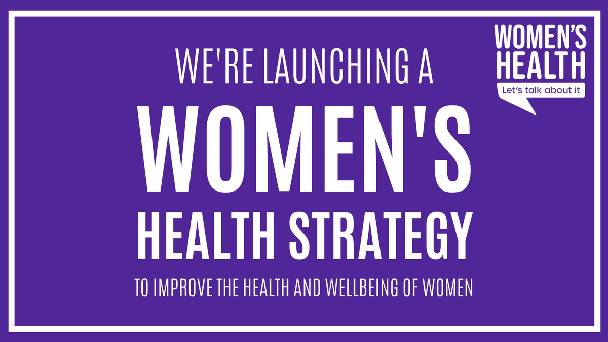 MattHancock's tweet image. I urge all women &amp;amp; those who have experiences or expertise in women’s health, to come forward &amp;amp; share their views with us to inform the future of women's health.

DETAILS: gov.uk/government/new…