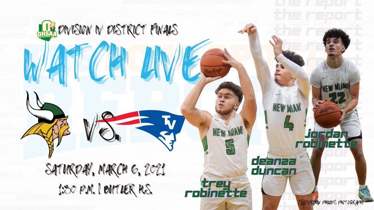 💚🏀 It’s GAME DAY! Our Vikings (15-4) will play for a District Championship! If you weren’t able to get a ticket, you can watch live with @BCHSSReport. 💚🏀 #webleedgreen #4davill #vikingpride 

🆚 - Tri-Village (25-0) 
📍 - Butler High School, Vandalia OH 45377
⏰ - 130 P