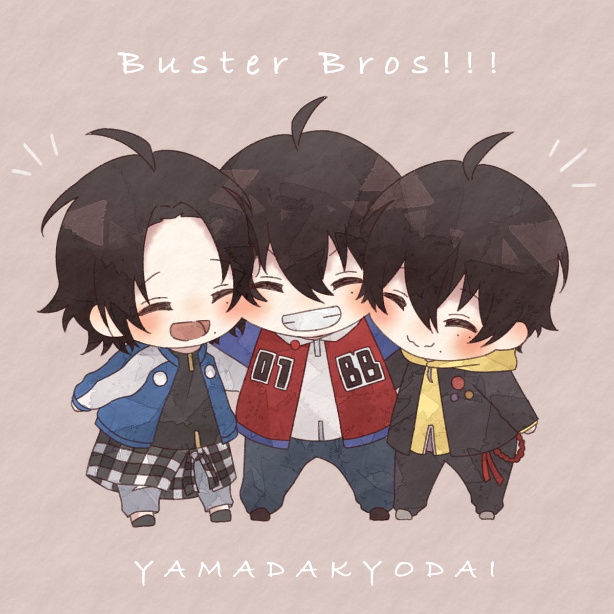 「We're Buster Bros!!! 」|芋米トイのイラスト