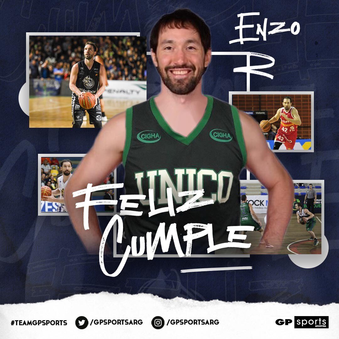 ¡Feliz cumple <a href="/EnzoCafferata10/">Enzo Cafferata</a>! 🏀🎂 #TeamGPSports