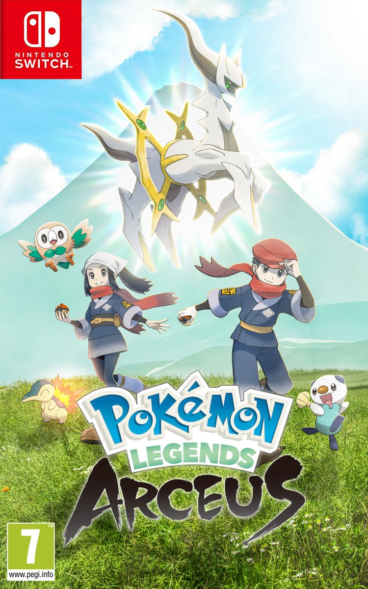 Skaros Art Twitterren Pokemon Legends Arceus Cover Art Realisee A L Occasion De L Annonce De Ce Nouveau Jeu Pokemon En Open World Hype Versions Sur Boite Et Cartouche En Dessous Realise Sur Photoshop
