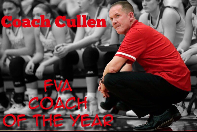 GBBKimberly's tweet photo. Congrats to the boss, our Head Coach, Coach Cullen on earning FVA Coach of the Year! #MakerNation https://t.co/k1dFqezuEa