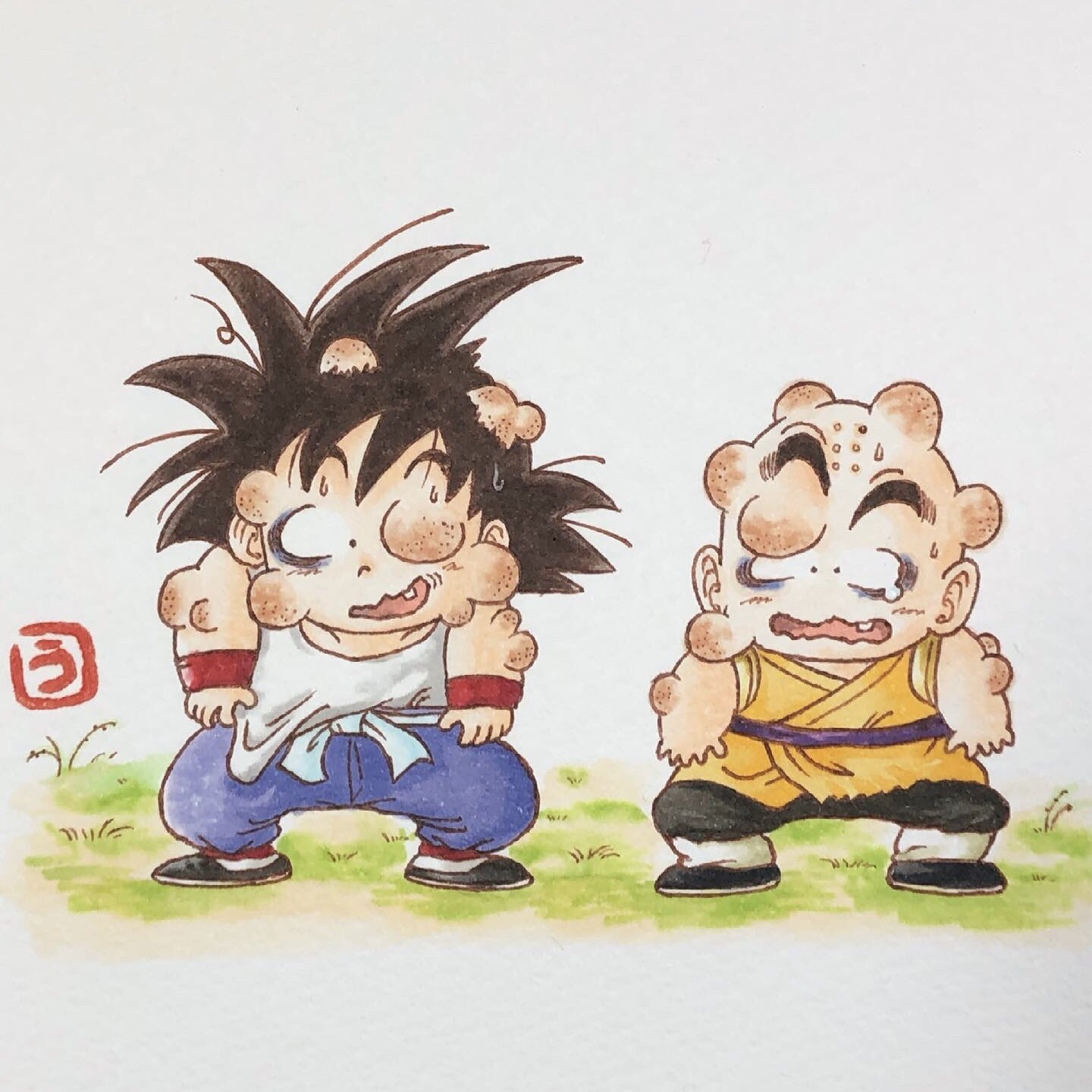 ドラゴンボール 悟空とクリリン 第 95 話 ファイト!! 悟空VSクリリン - ドラゴンボール - 作品