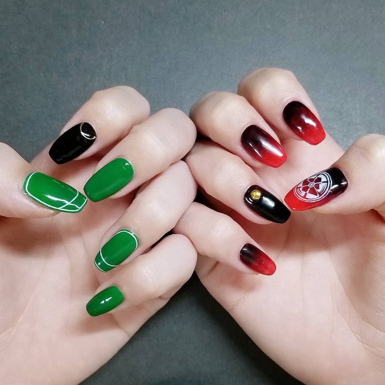 Twitter 上的 こっこ 東京心覚に行くための豊前江ネイル 初日の明日は配信見て次は初現地 楽しみです たぶんこれオフしたら東京心覚カラーの ネイルもやります 刀ミュ セルフ痛ネイル T Co Xerj6xeomn Twitter