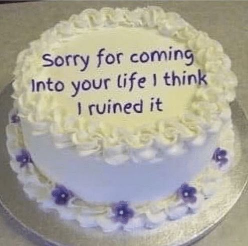RT @lowkeyalbert: a cake for anyone who has had the misfortune of meeting me https://t.co/3QUrzGXt9i