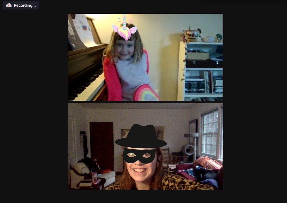MGSGuitar's tweet photo. Such a shame that Madeline and Wren's lesson got taken over by a burglar and a unicorn 😔 We swear this isn't an all-the-time thing though!! Lessons at MGS are guaranteed 99% free of mythical creatures and thieves 🤝

Find out for yourself... https://t.co/lhXh24Ep8s https://t.co/CuY4RUEkY2