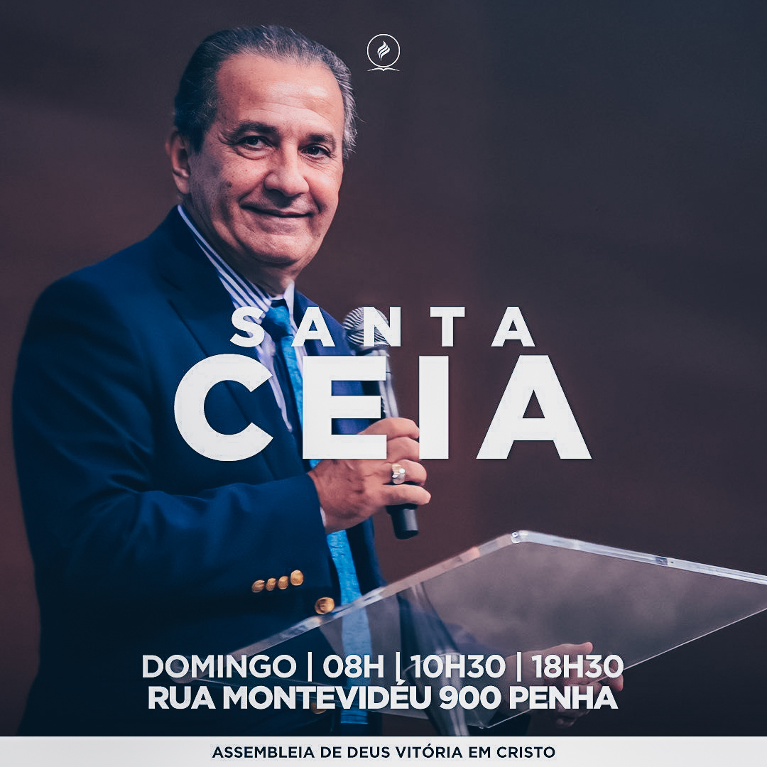 PastorMalafaia's tweet photo. A ceia é um memorial do sacrifício de Jesus por nós! Participe com a sua família amanhã, dia 7 de março, da Santa Ceia na @advecoficial.

Convide também seus amigos!

Endereço: Rua Montevidéu, 900, Penha (RJ) https://t.co/166pWMVR4f