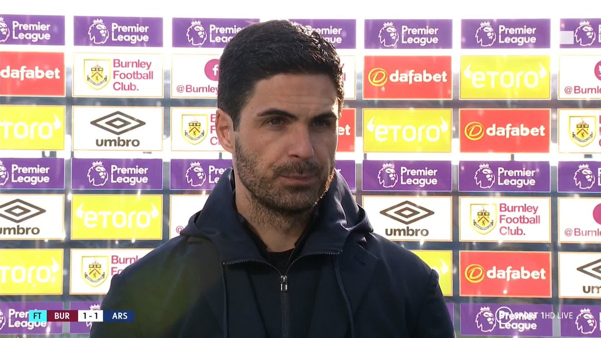 @btsportfootball's photo on Arteta