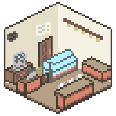 johnbas26's tweet image. It's actually been a while since the last time i made something like this.

I made this room to make it look like a cafe but I'm not sure if you guys can tell. I specifically made this for a certain bread vtuber Pan. I hope she likes it. #Panart #Pancafe #dotpict