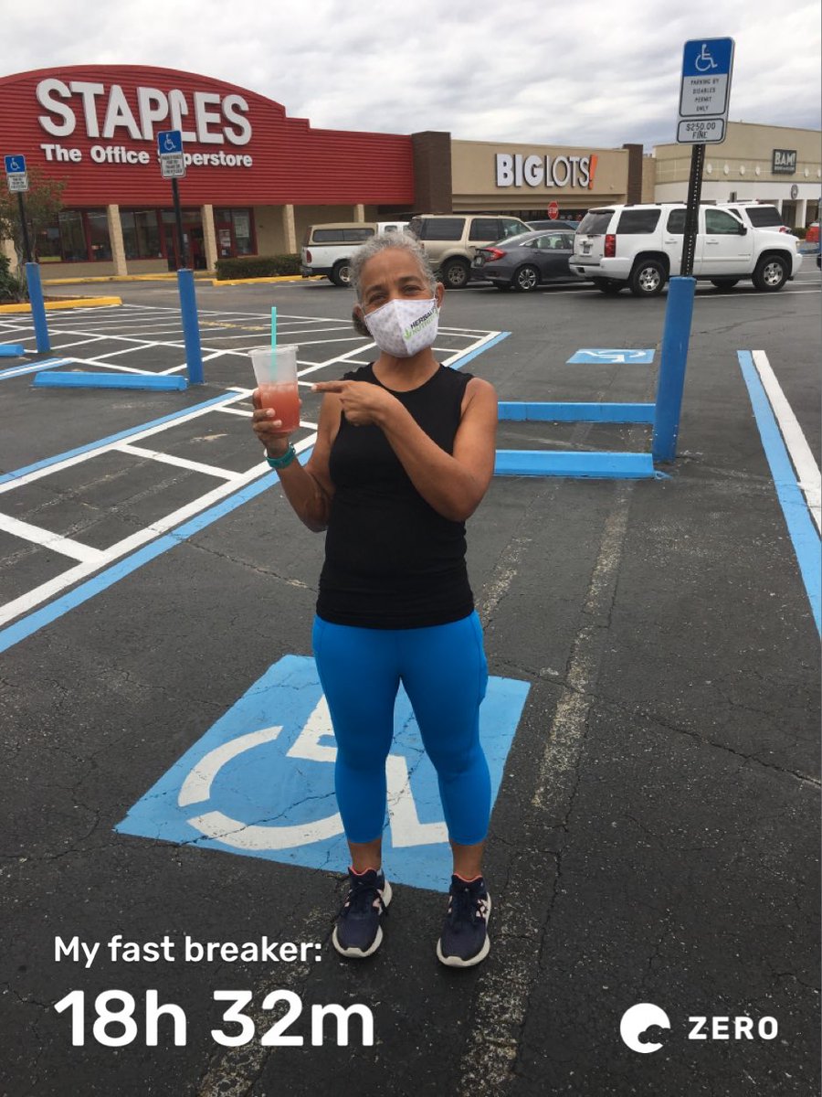 Green_MNM's tweet photo. I just broke my 18h 32m fast with this delicious #FastBreaker. Here's to another fast finished with @zerofasting!
https://t.co/Wwn3KtOWMk
#herbalife #teabombs https://t.co/VhjJdroziu